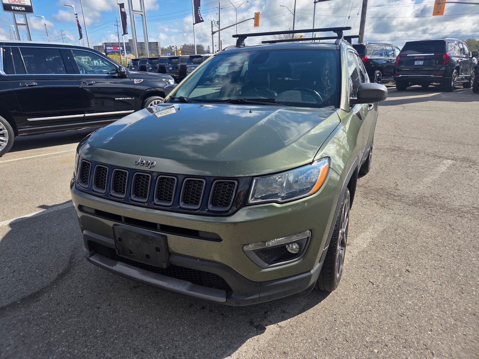used 2021 Jeep Compass car, priced at $20,858