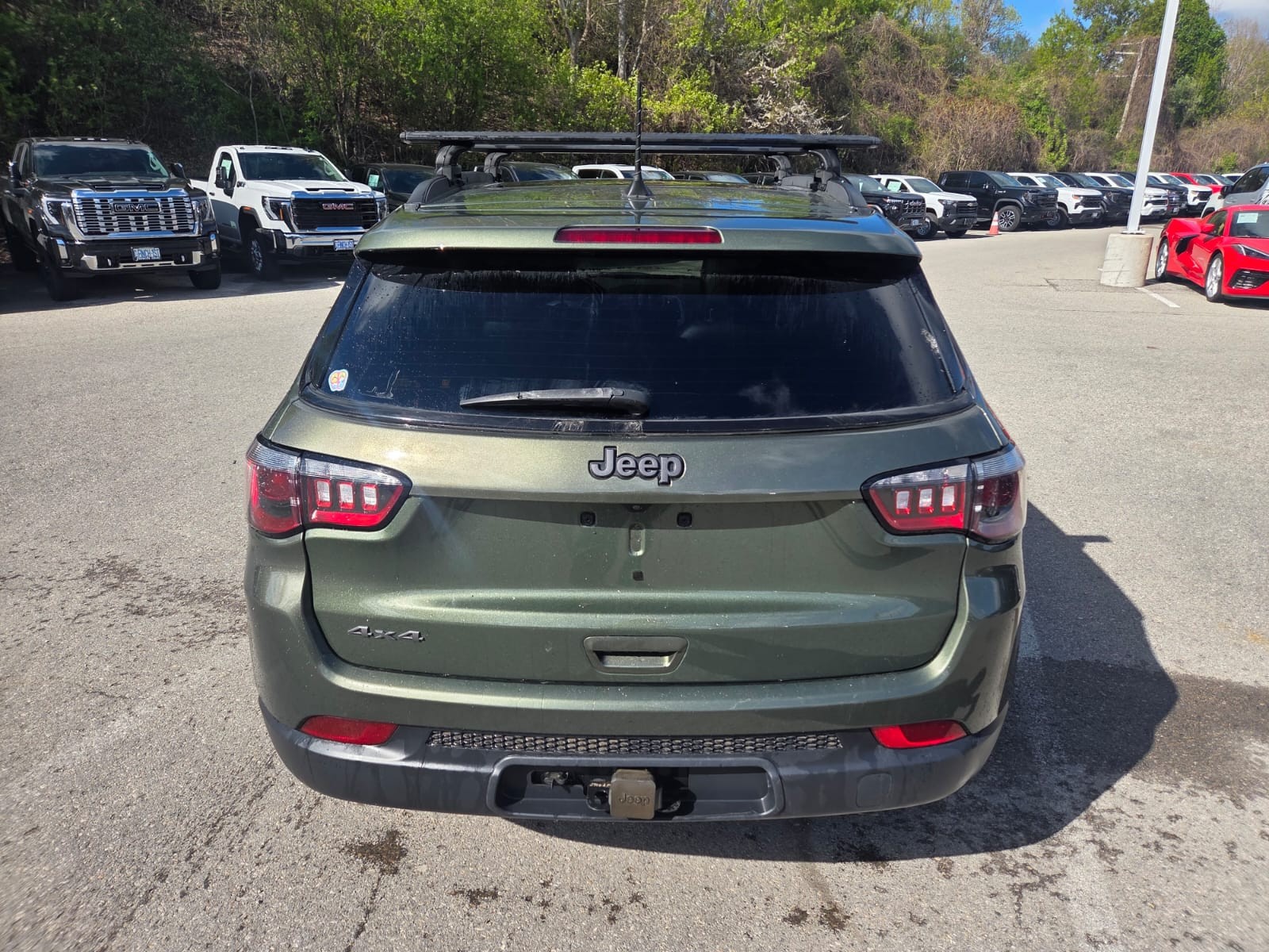 used 2021 Jeep Compass car, priced at $21,211