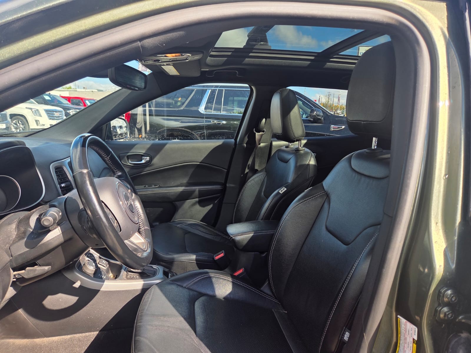 used 2021 Jeep Compass car, priced at $21,211