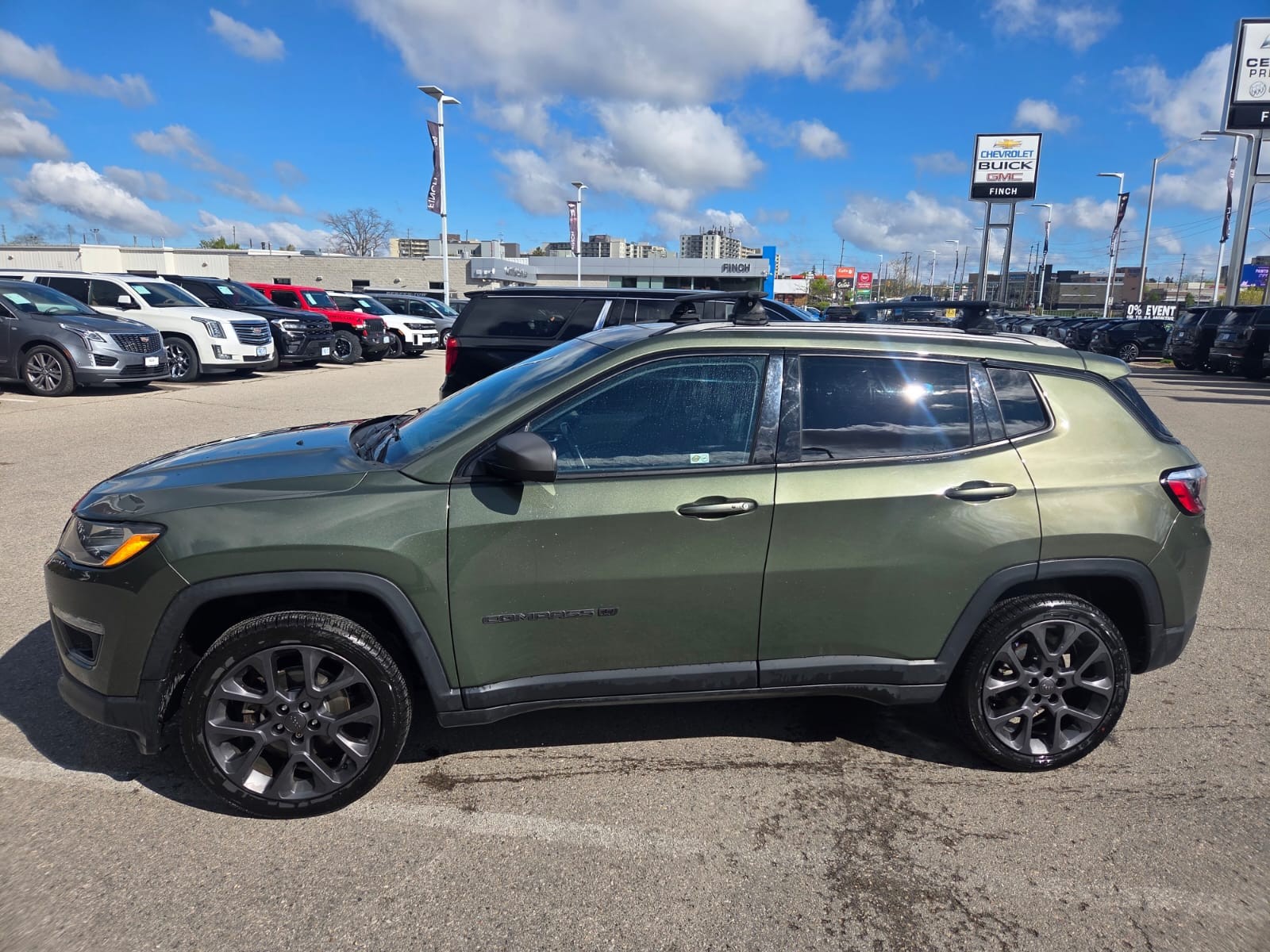 used 2021 Jeep Compass car, priced at $21,211
