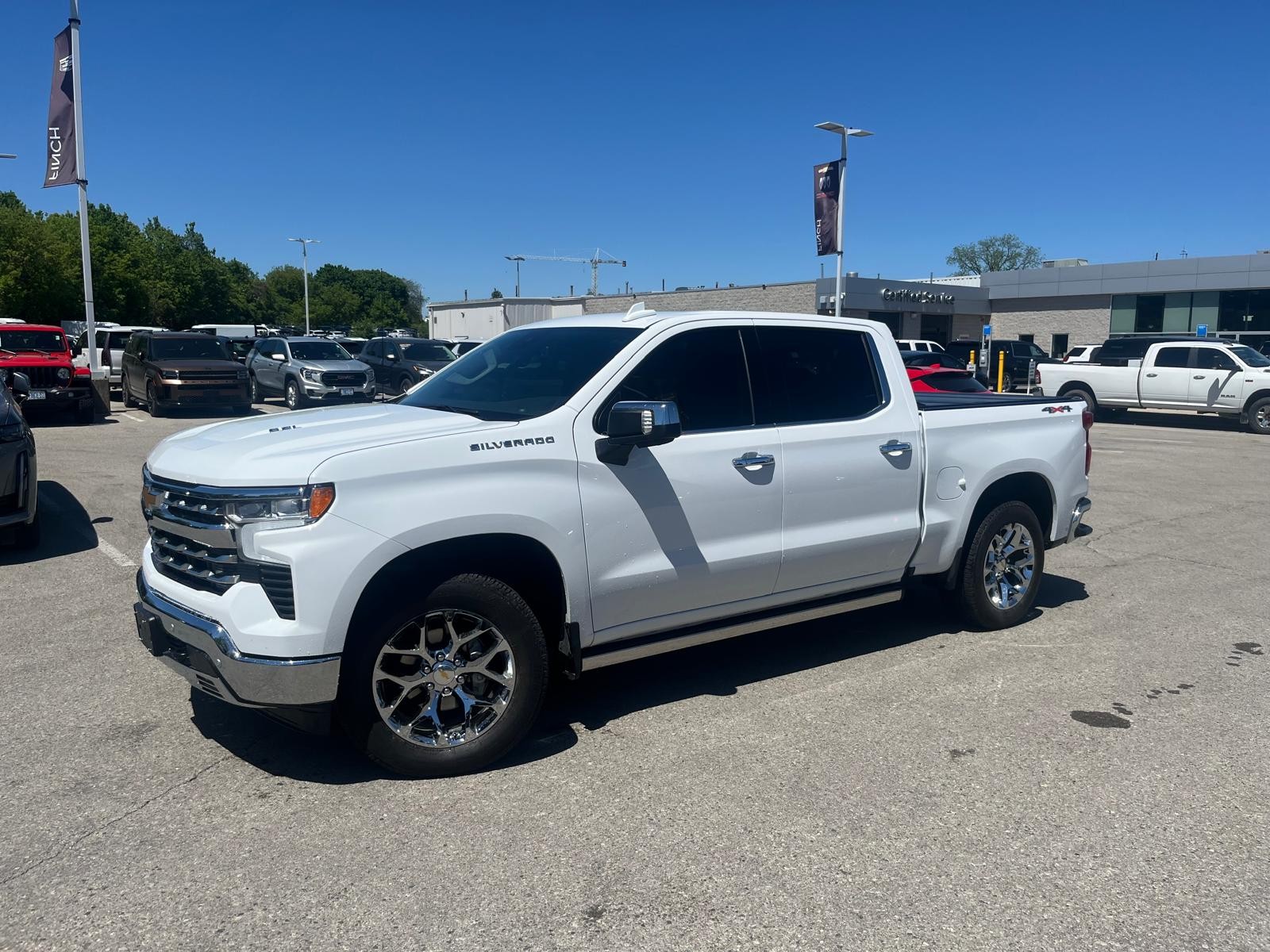 used 2024 Chevrolet Silverado 1500 car, priced at $65,099