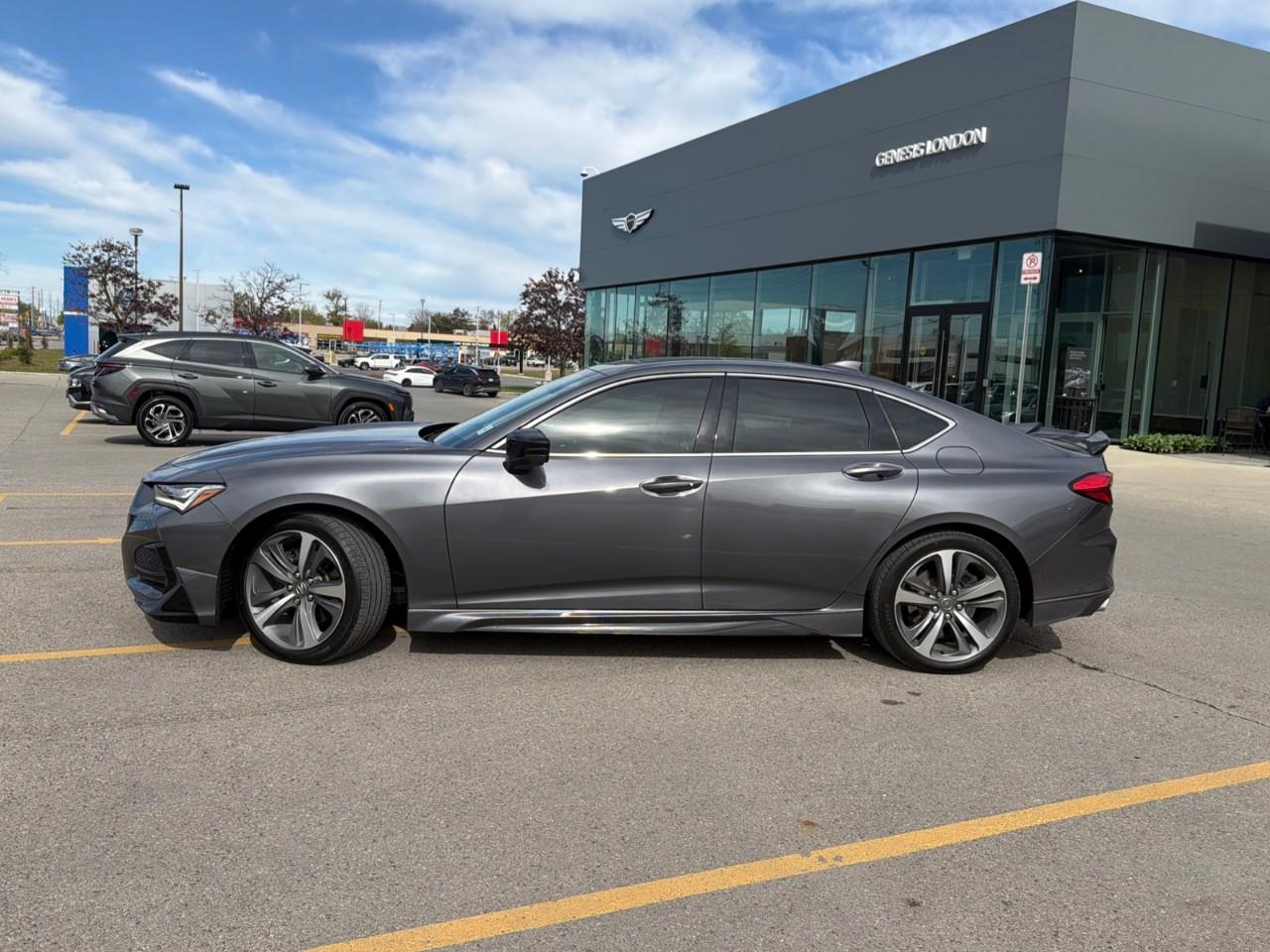 used 2023 Acura TLX car, priced at $47,597