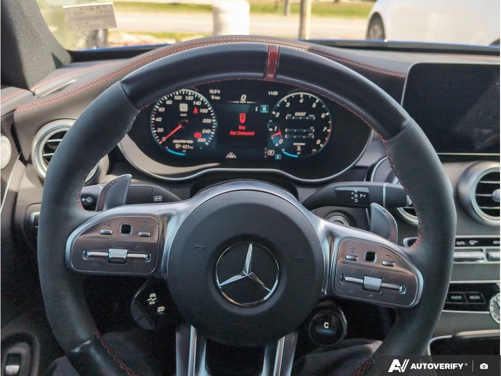 used 2021 Mercedes-Benz AMG C 43 car, priced at $52,900