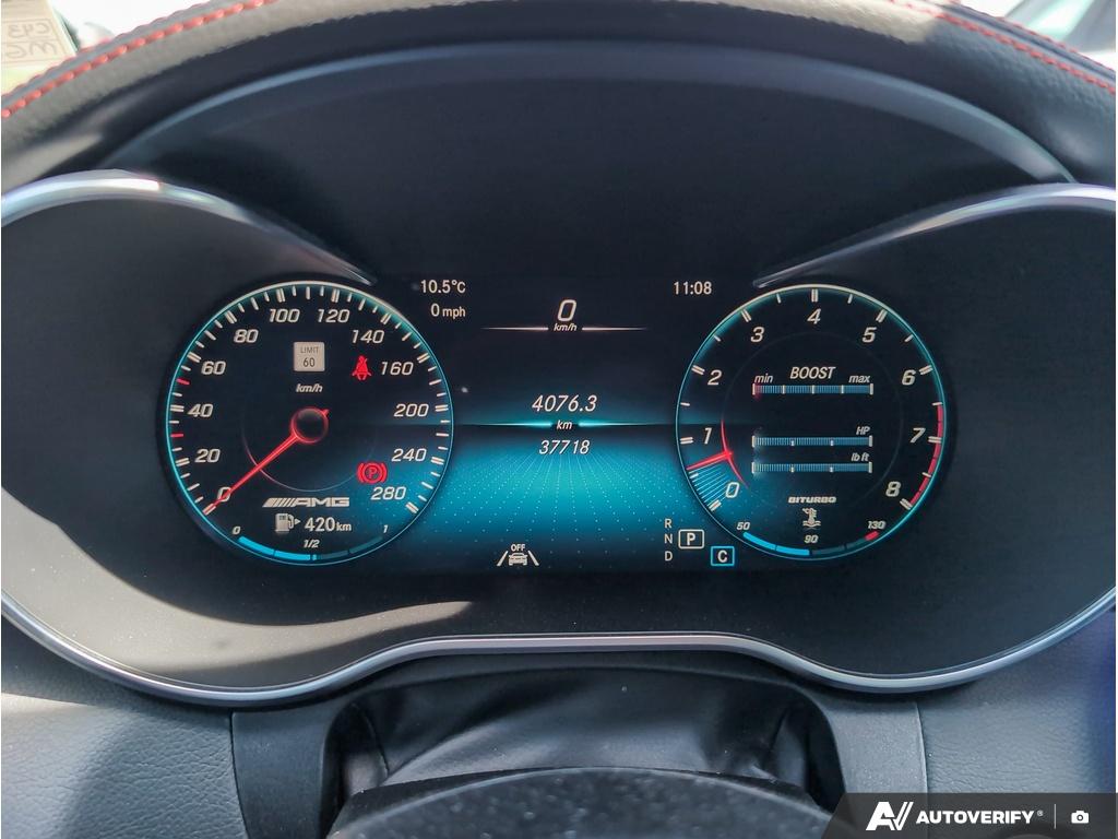 used 2021 Mercedes-Benz AMG C 43 car, priced at $52,900