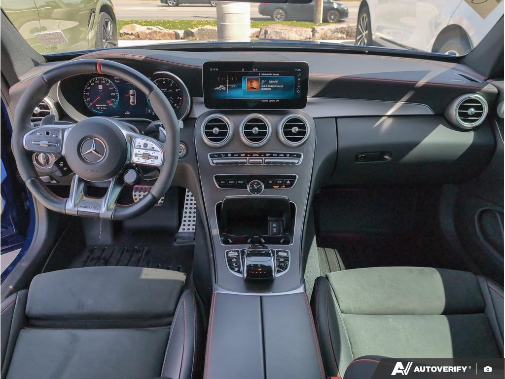 used 2021 Mercedes-Benz AMG C 43 car, priced at $52,900