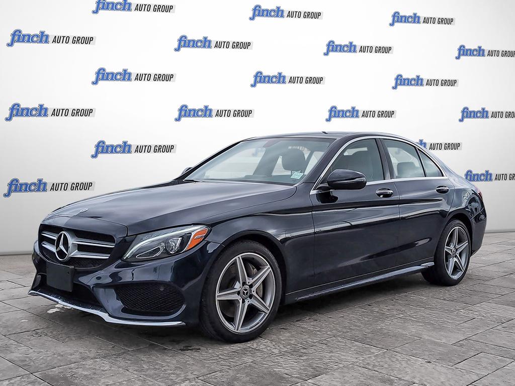 used 2018 Mercedes-Benz C-Class car, priced at $23,900