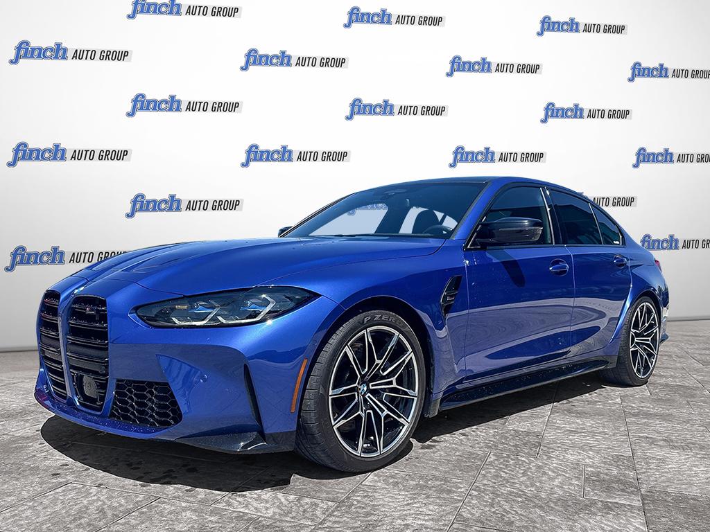 used 2024 BMW M3 car, priced at $110,900