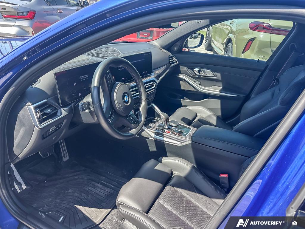 used 2024 BMW M3 car, priced at $110,900