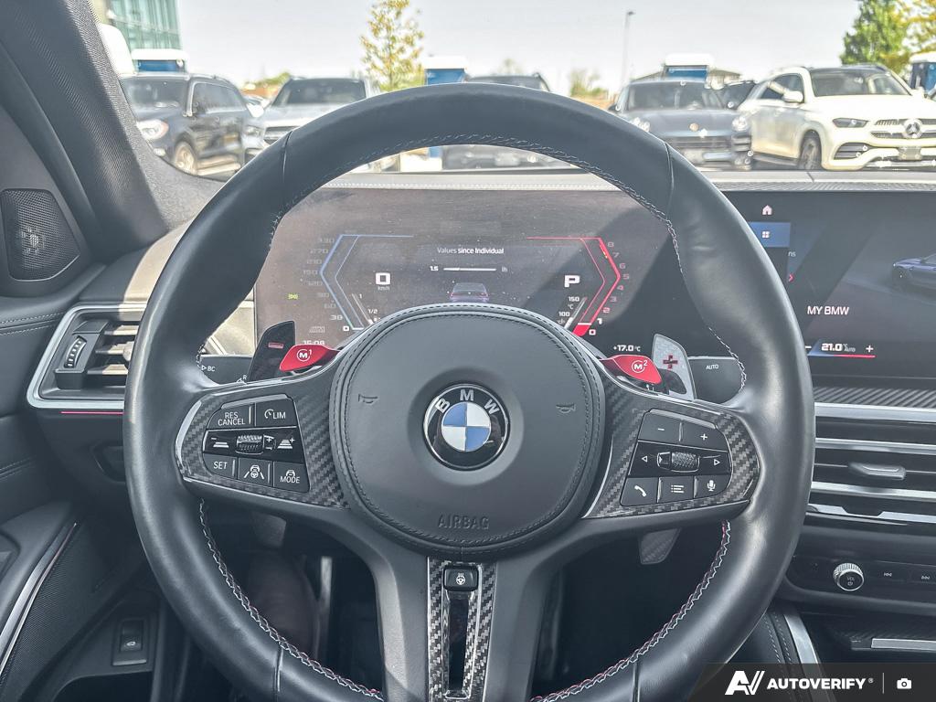 used 2024 BMW M3 car, priced at $110,900