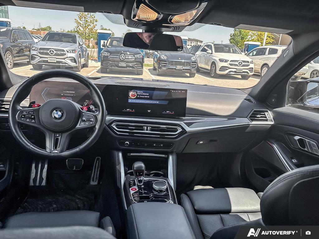 used 2024 BMW M3 car, priced at $110,900