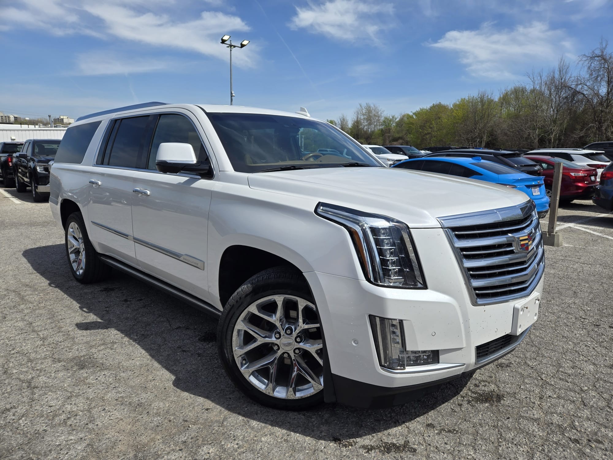 used 2017 Cadillac Escalade ESV car, priced at $39,995