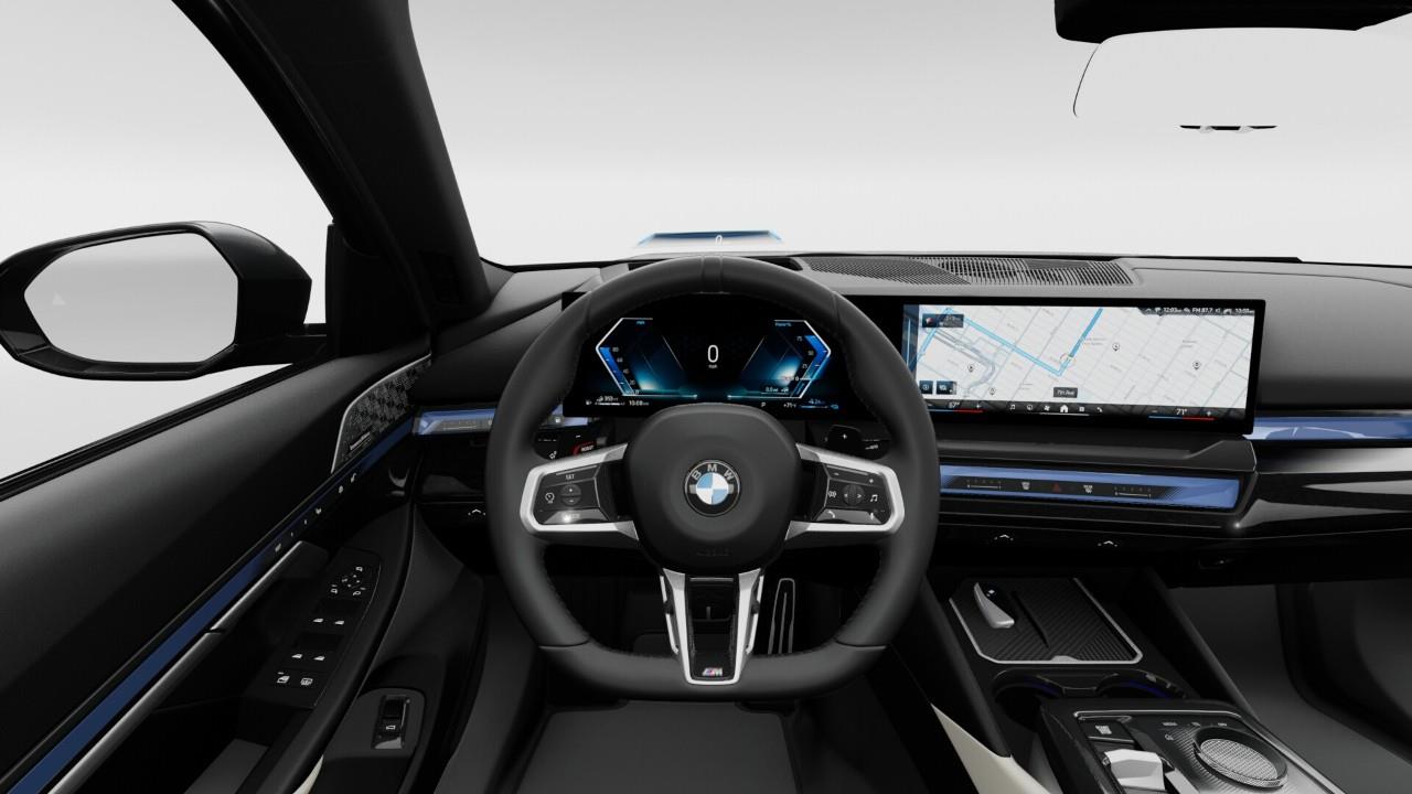 new 2027 BMW 550e car, priced at $104,338