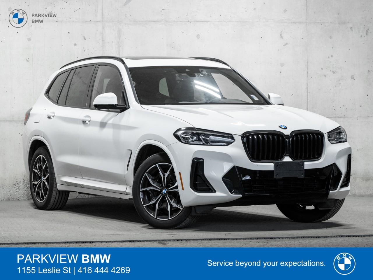 used 2022 BMW X3 car, priced at $42,899