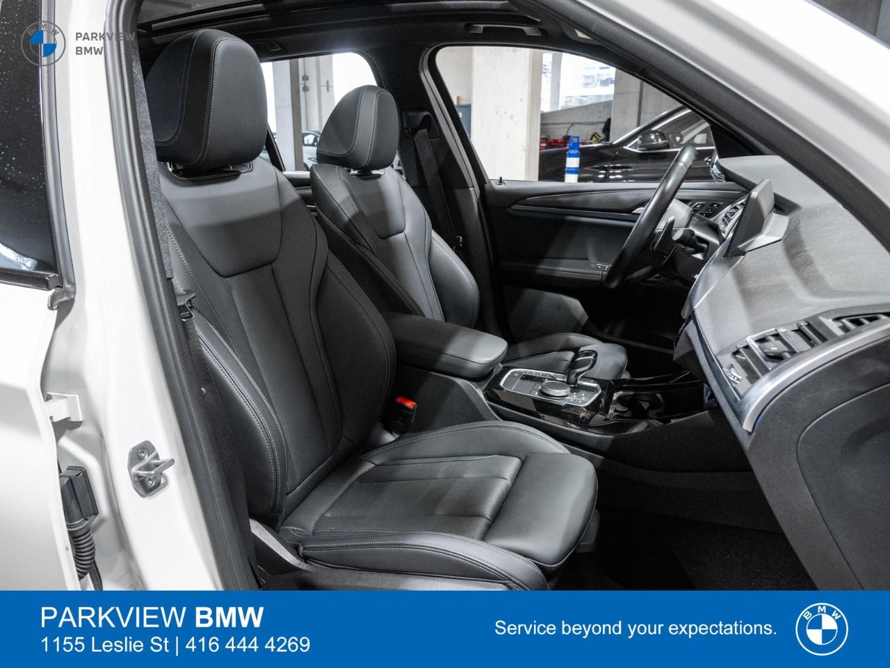 used 2022 BMW X3 car, priced at $42,899