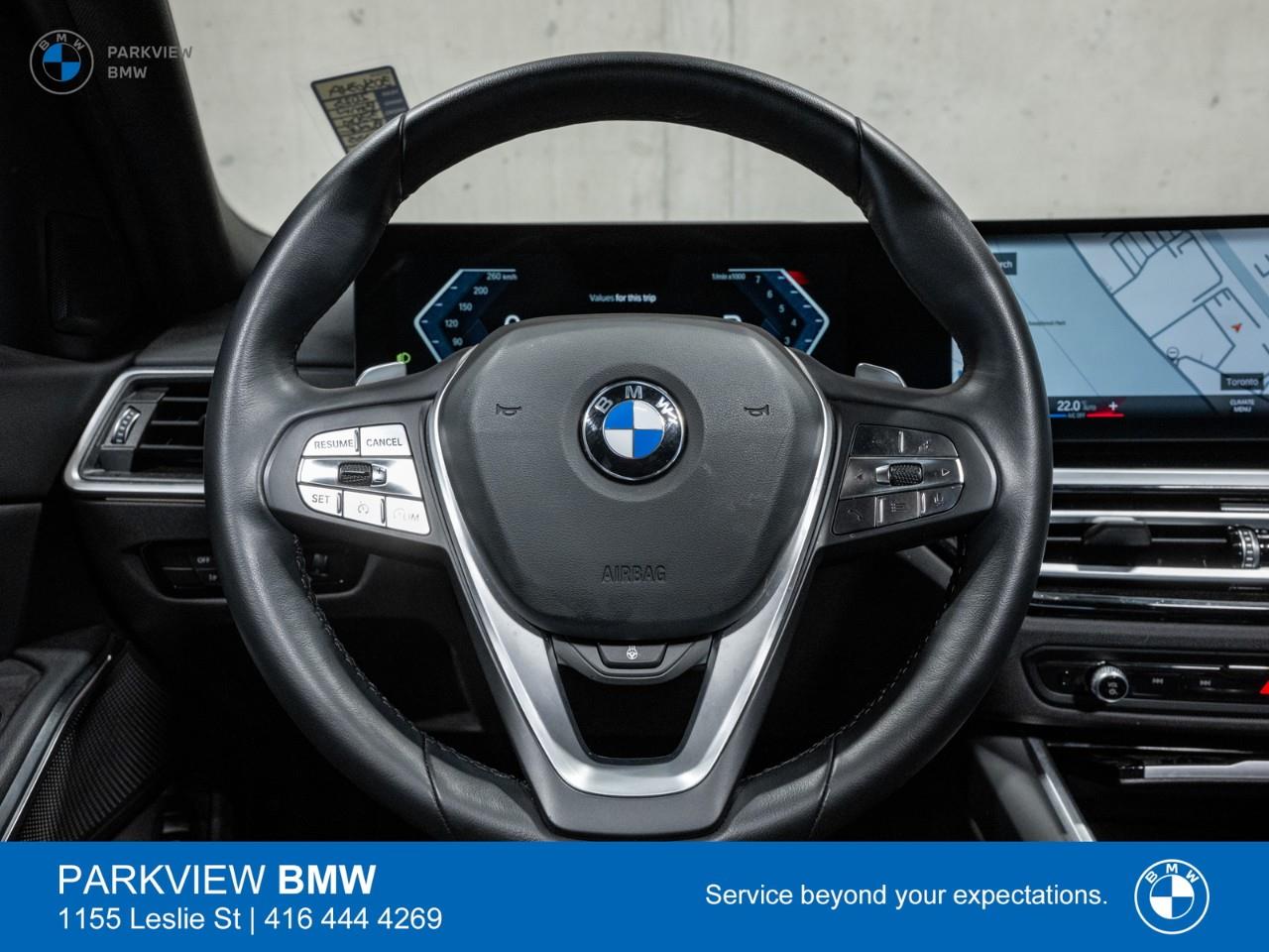 used 2023 BMW 330 car, priced at $39,977