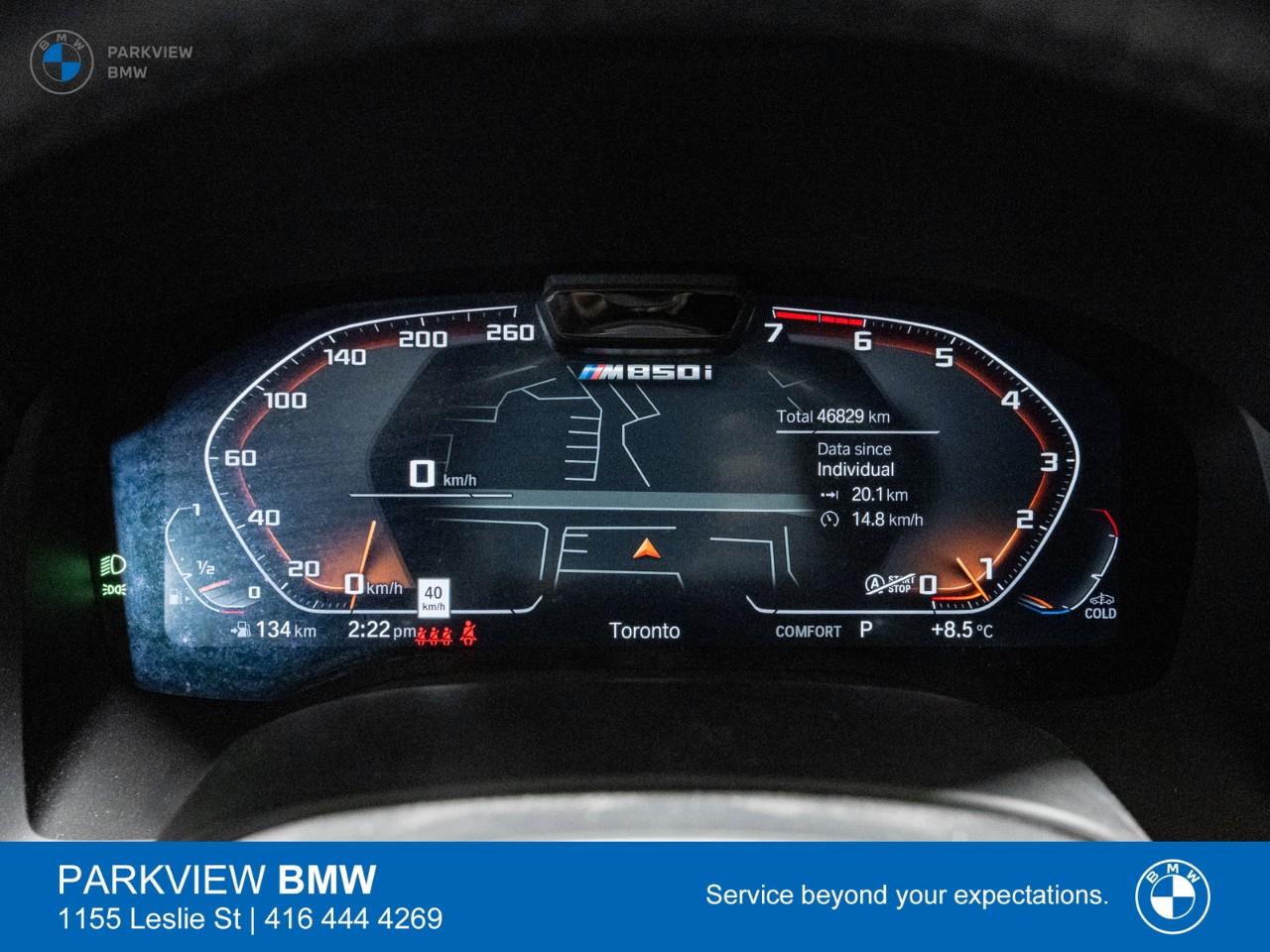 used 2022 BMW M850 Gran Coupe car, priced at $79,899