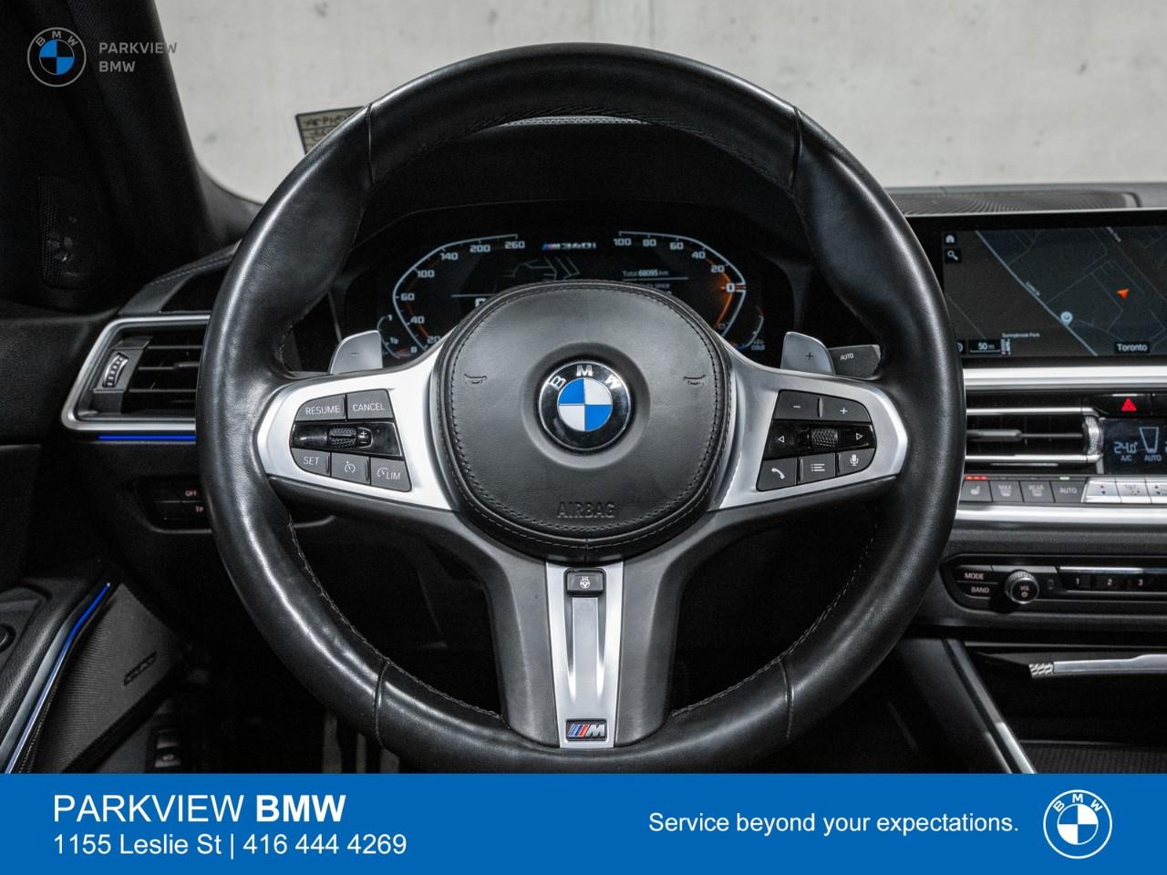 used 2022 BMW M340 car, priced at $53,499