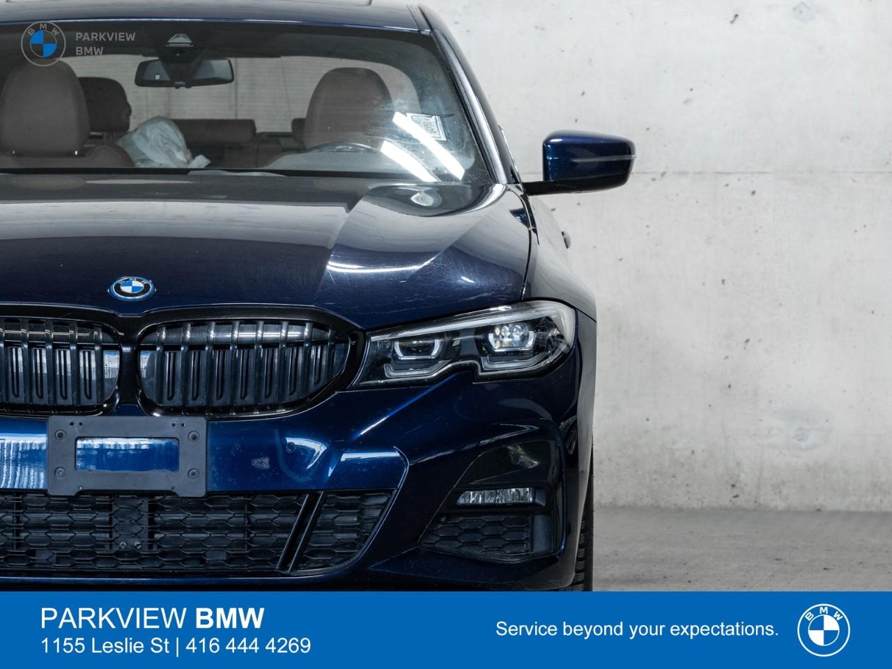 used 2022 BMW 330e car, priced at $43,810