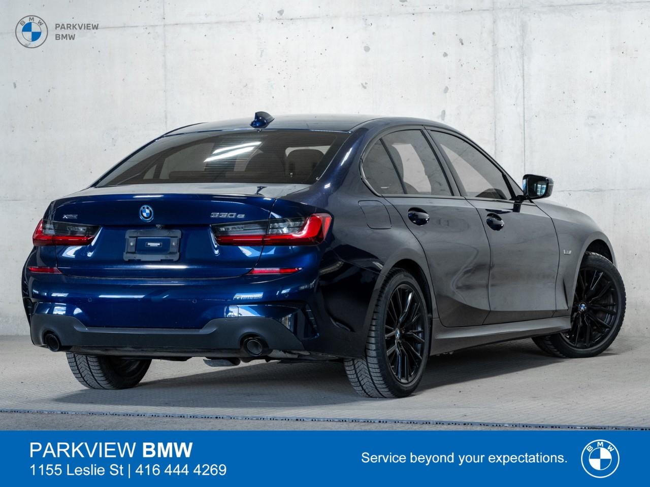 used 2022 BMW 330e car, priced at $43,810