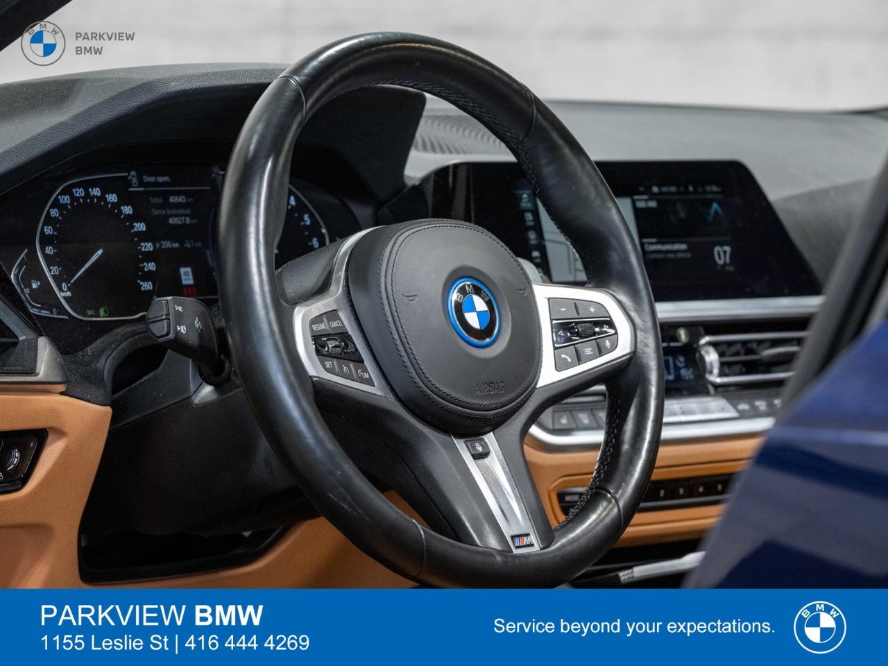 used 2022 BMW 330e car, priced at $43,810