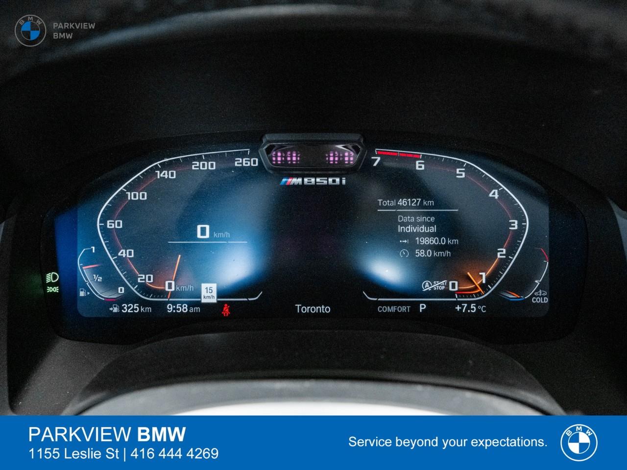 used 2022 BMW M850 car, priced at $88,989