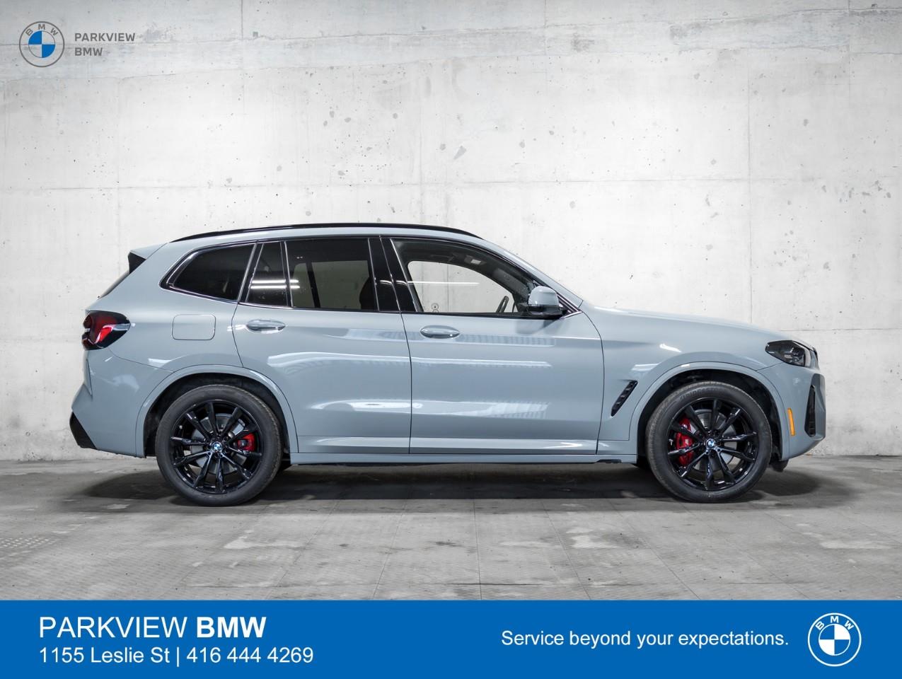 used 2024 BMW X3 car, priced at $54,998
