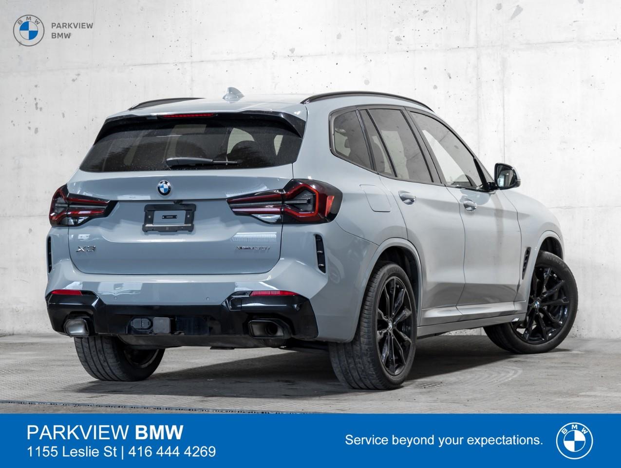 used 2024 BMW X3 car, priced at $54,998
