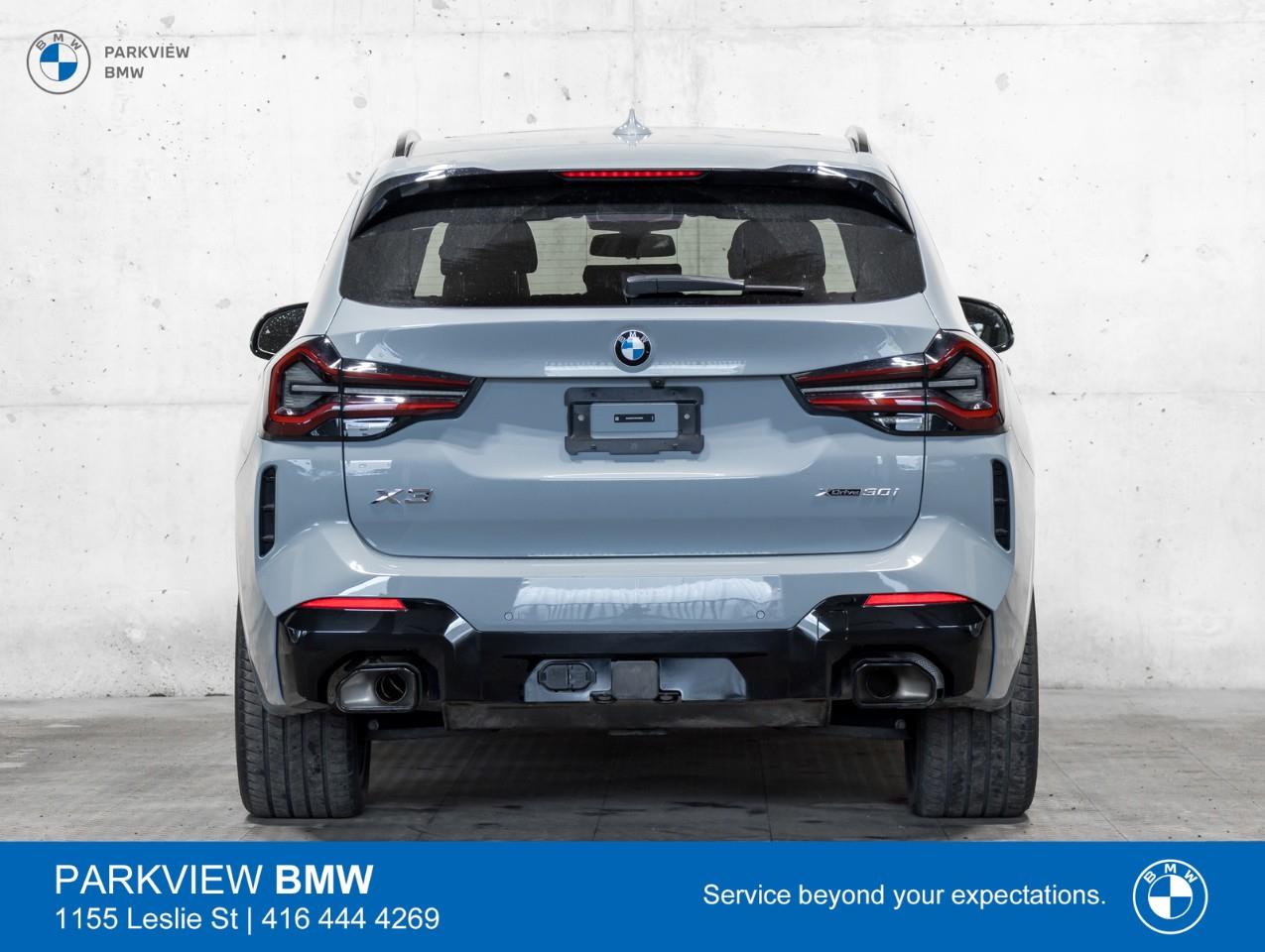 used 2024 BMW X3 car, priced at $54,998