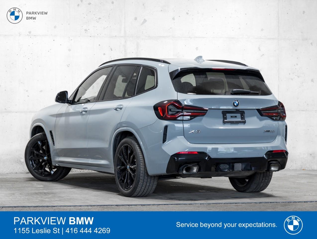 used 2024 BMW X3 car, priced at $54,998
