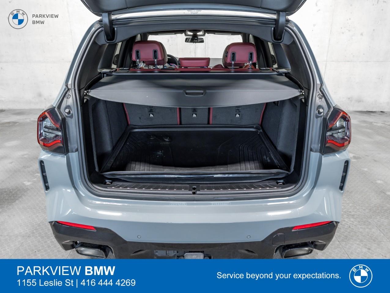 used 2024 BMW X3 car, priced at $54,998