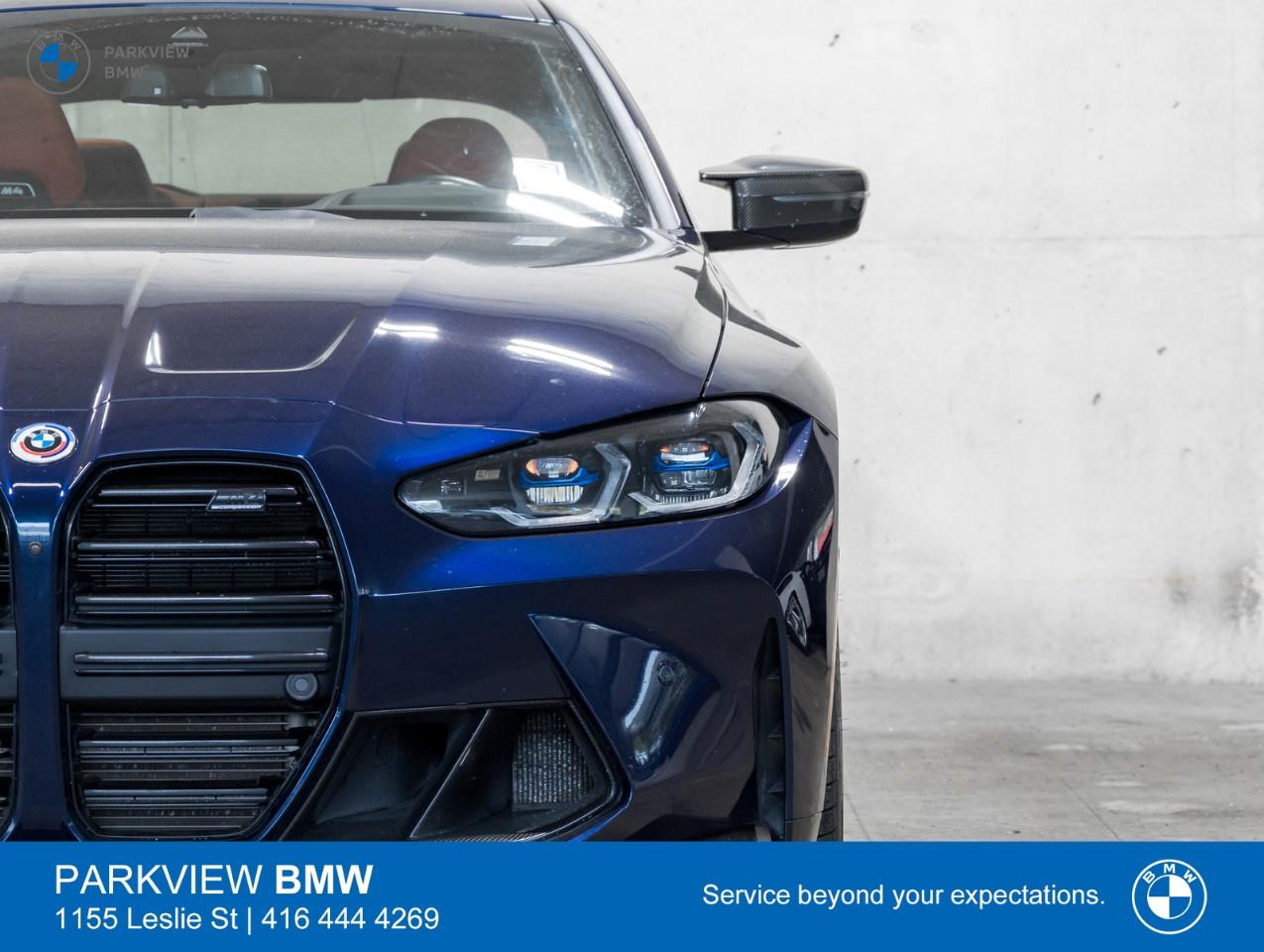 used 2023 BMW M4 car, priced at $89,482