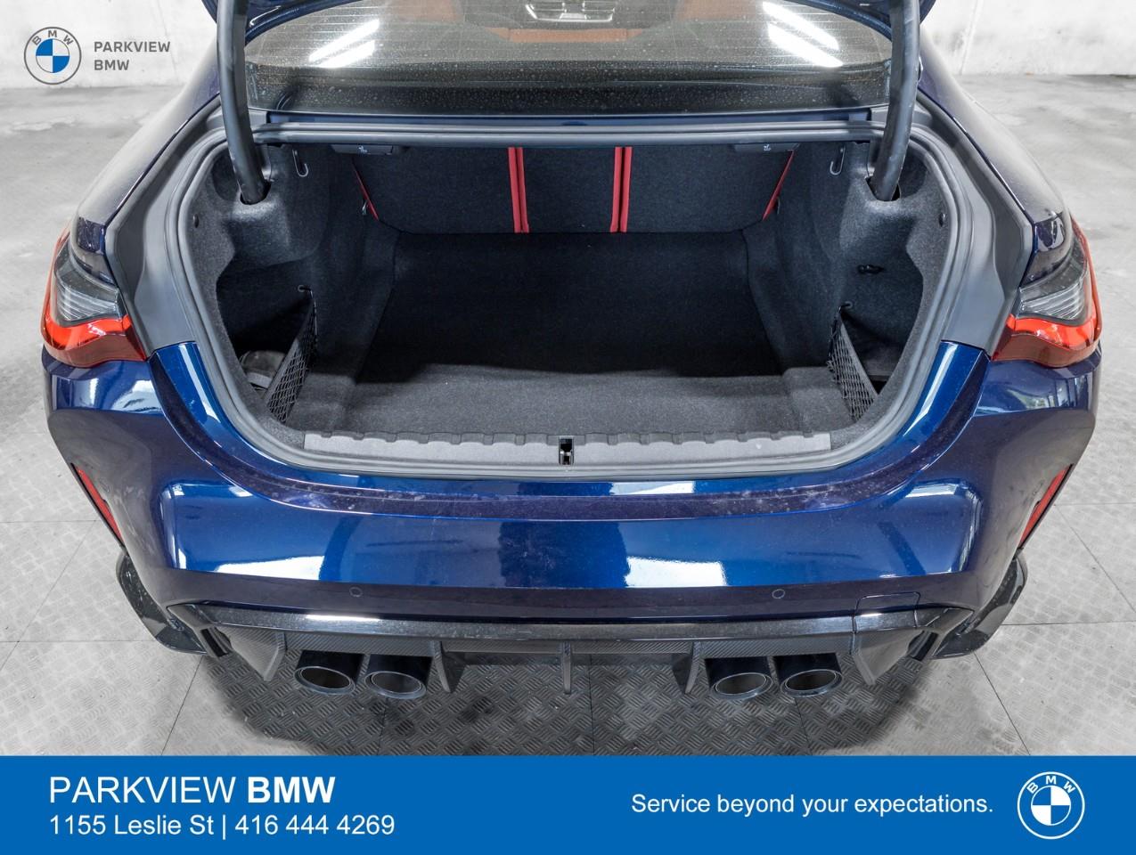 used 2023 BMW M4 car, priced at $89,482