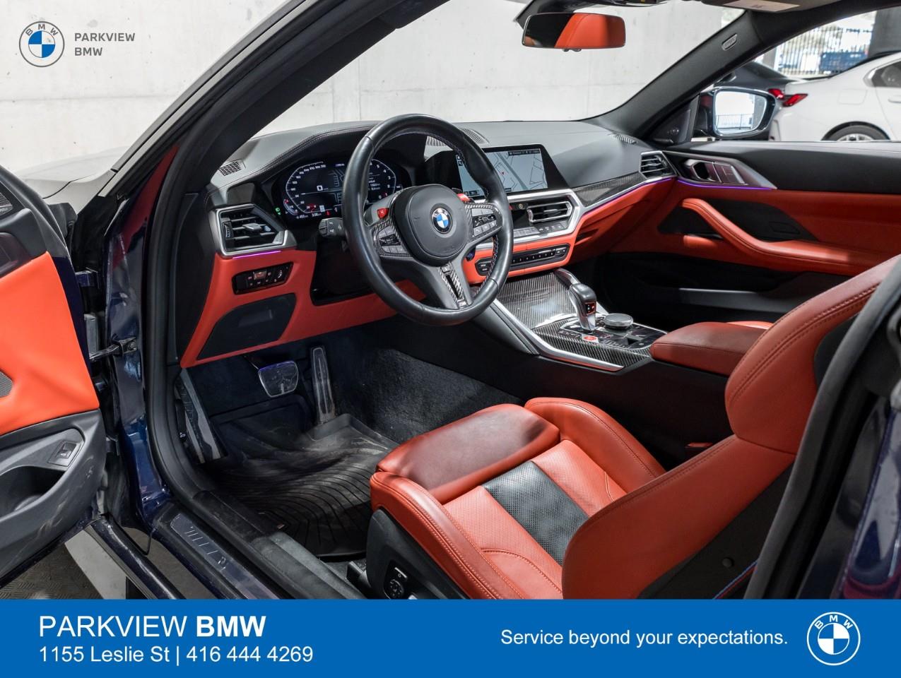 used 2023 BMW M4 car, priced at $89,482
