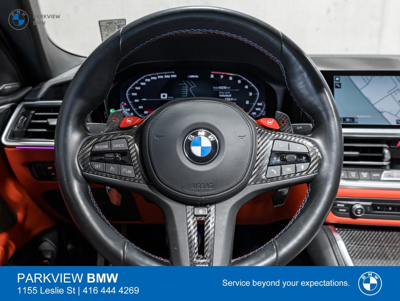 used 2023 BMW M4 car, priced at $89,482