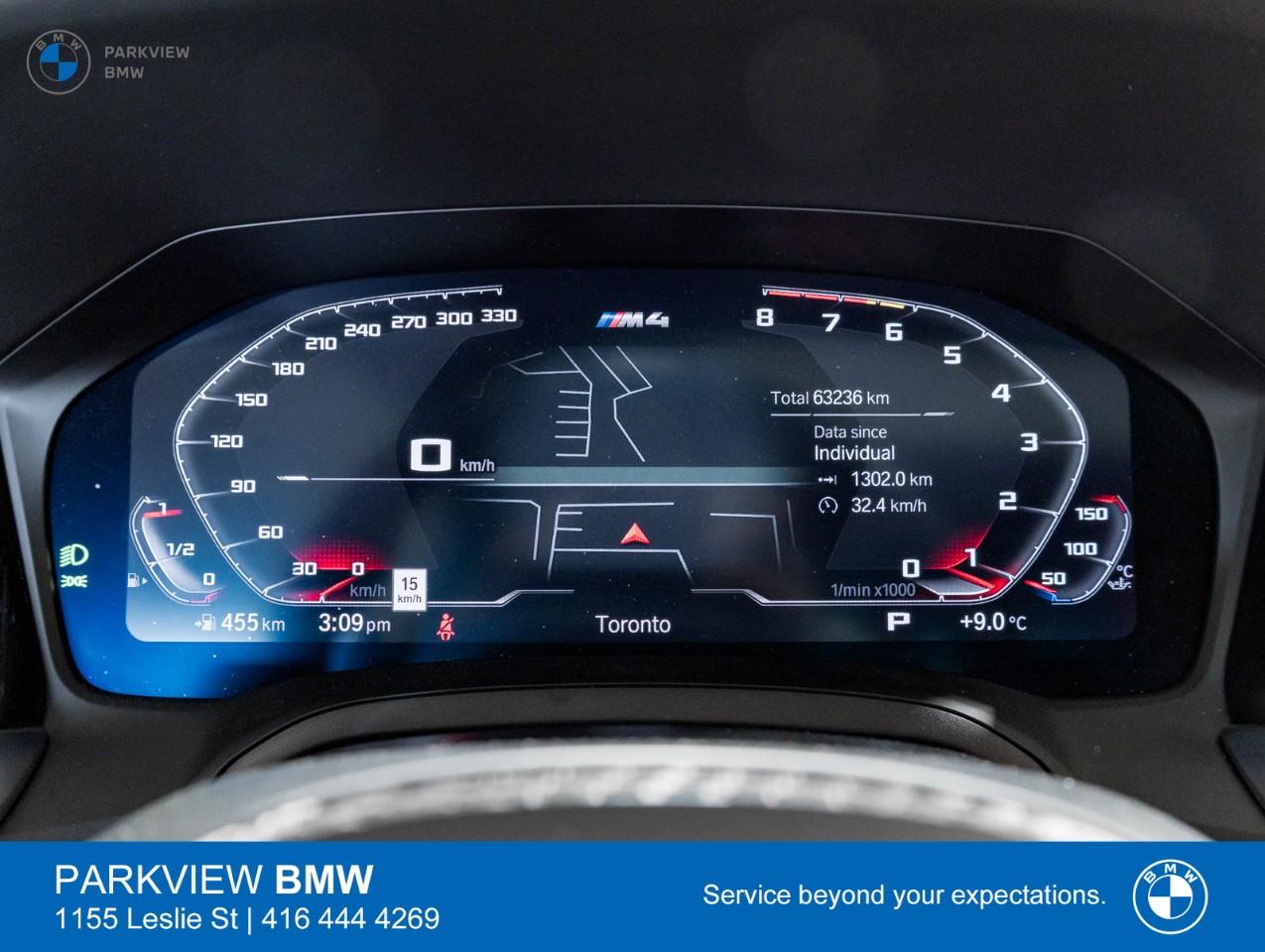 used 2023 BMW M4 car, priced at $89,482