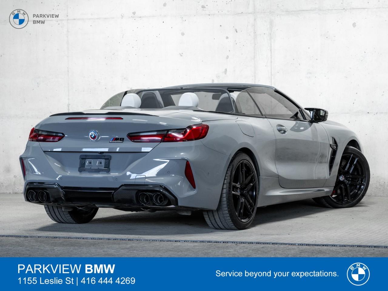 used 2023 BMW M8 car, priced at $134,344