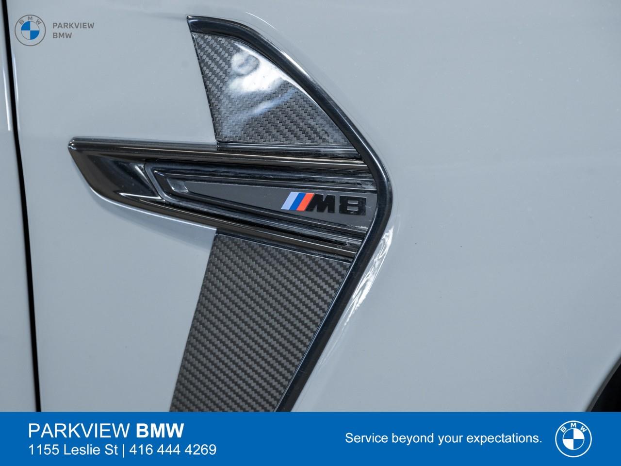 used 2023 BMW M8 car, priced at $134,344