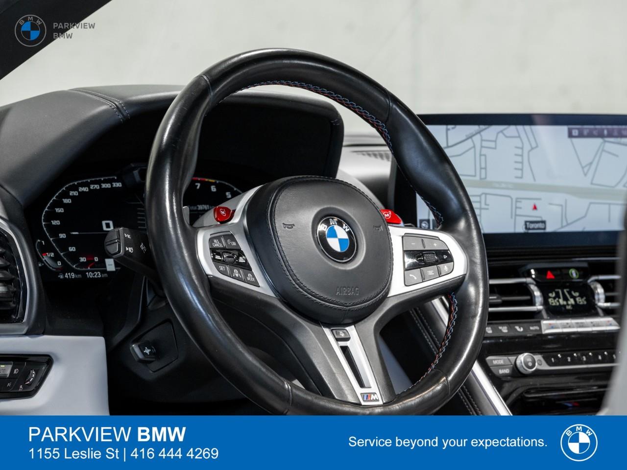 used 2023 BMW M8 car, priced at $134,344