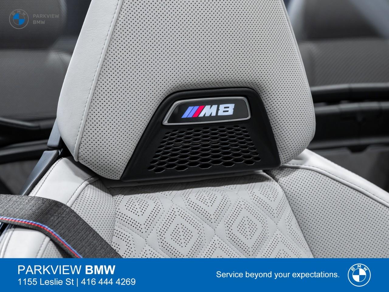 used 2023 BMW M8 car, priced at $134,344