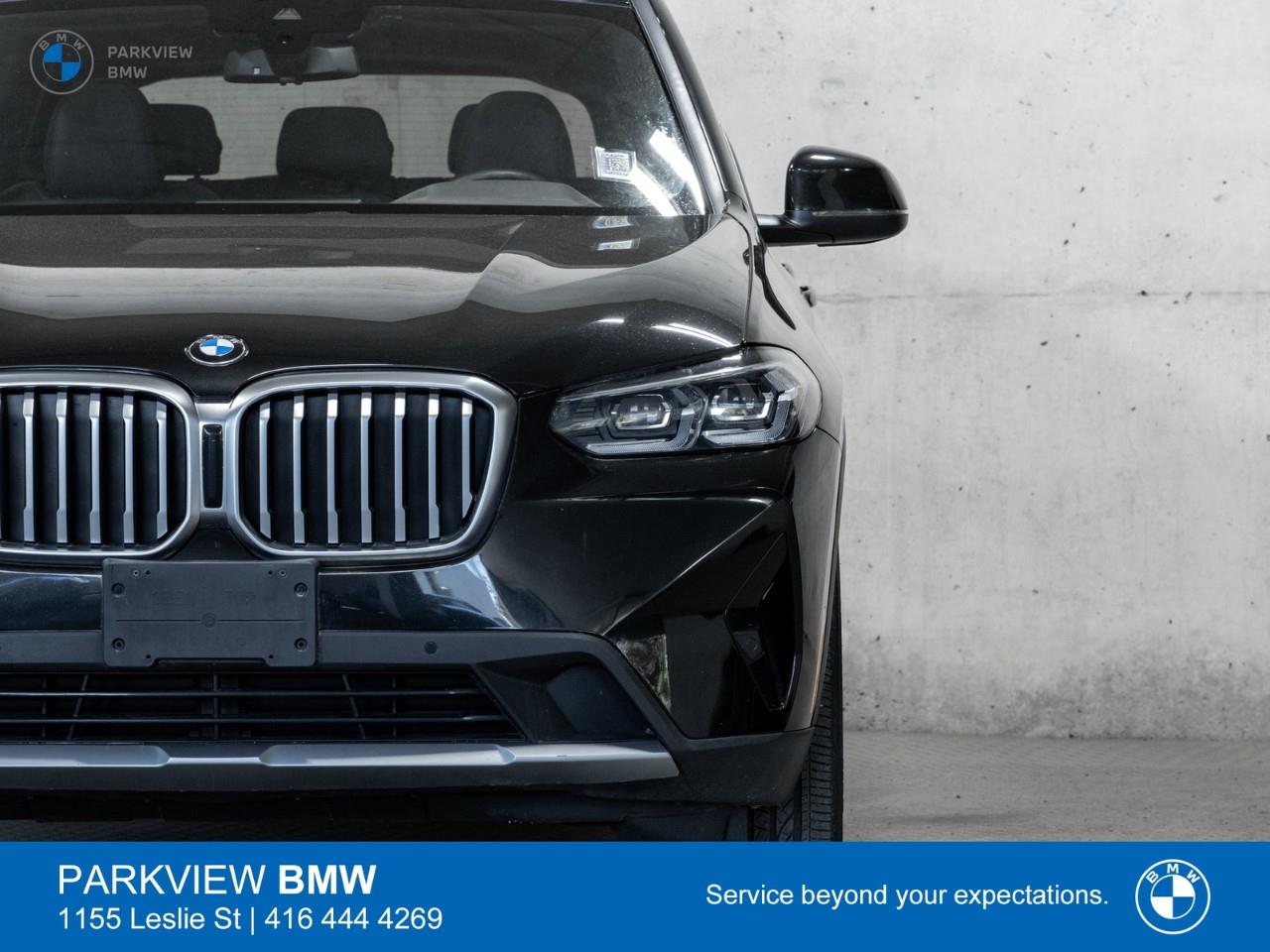 used 2022 BMW X3 car, priced at $39,999