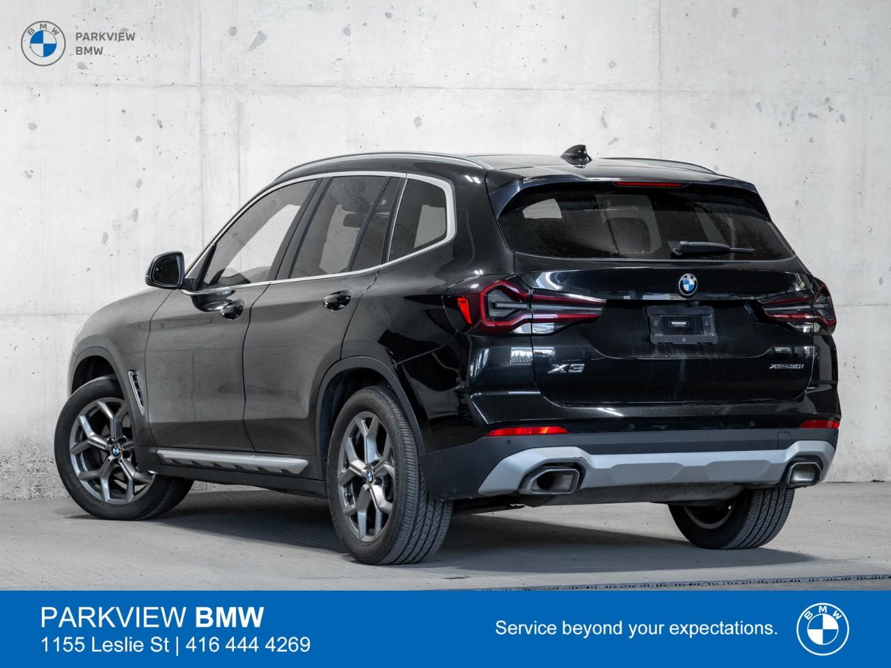 used 2022 BMW X3 car, priced at $39,999