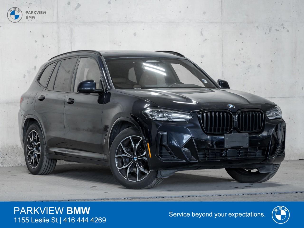 used 2023 BMW X3 car, priced at $49,988