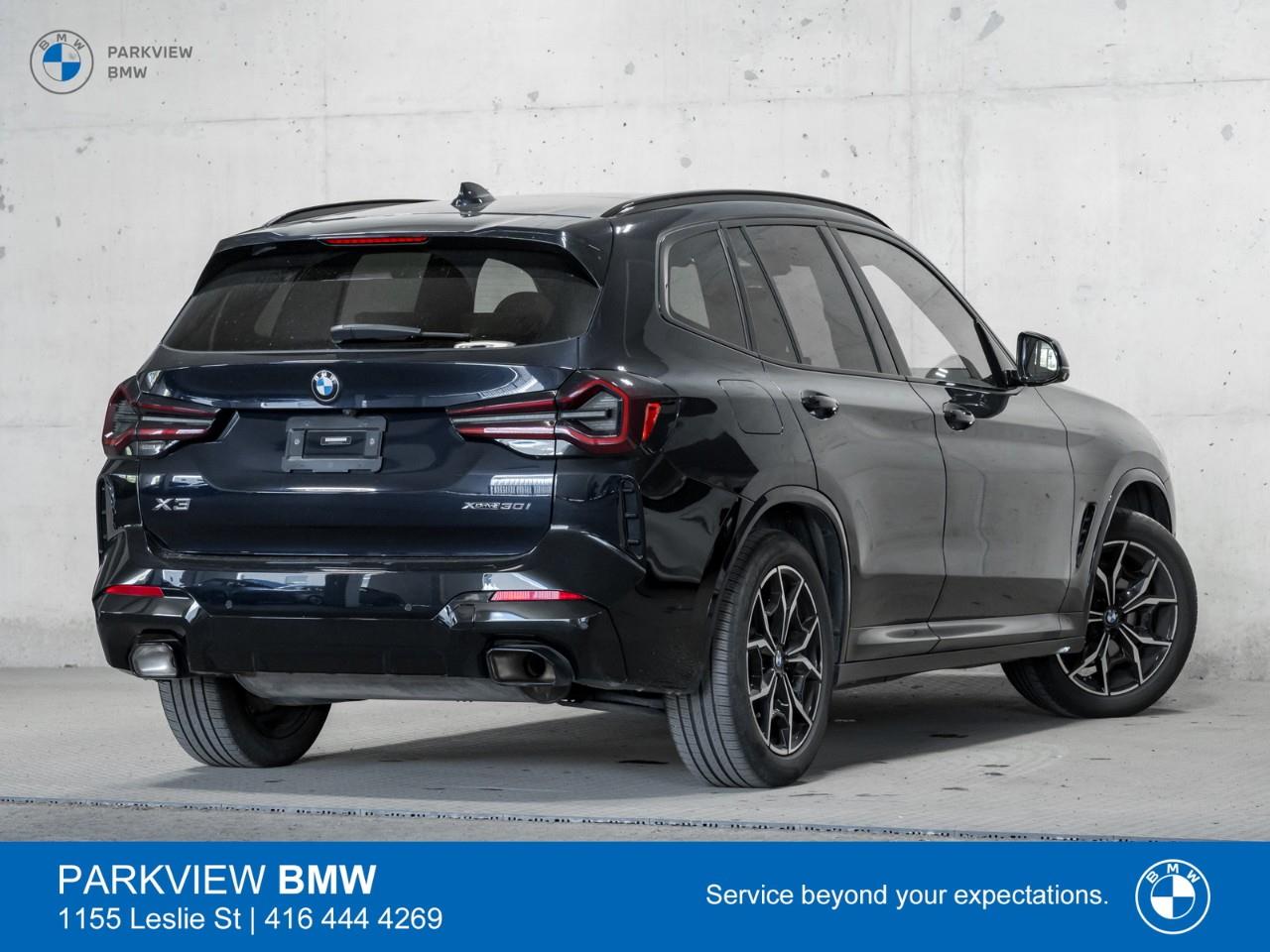 used 2023 BMW X3 car, priced at $49,988