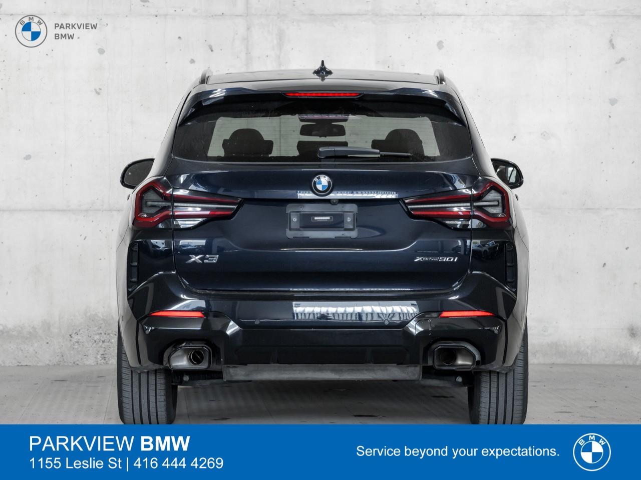 used 2023 BMW X3 car, priced at $49,988