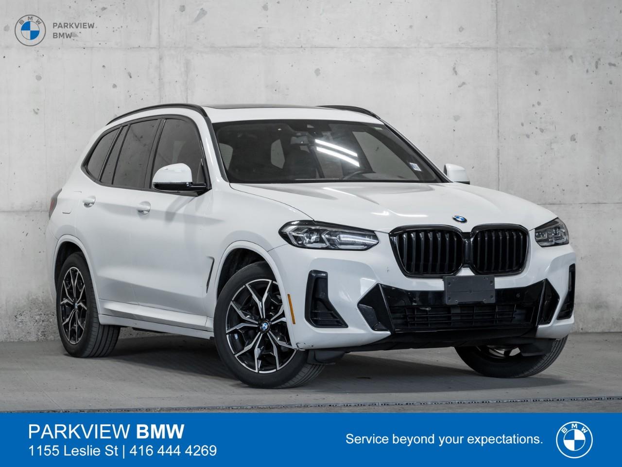 used 2022 BMW X3 car, priced at $41,772