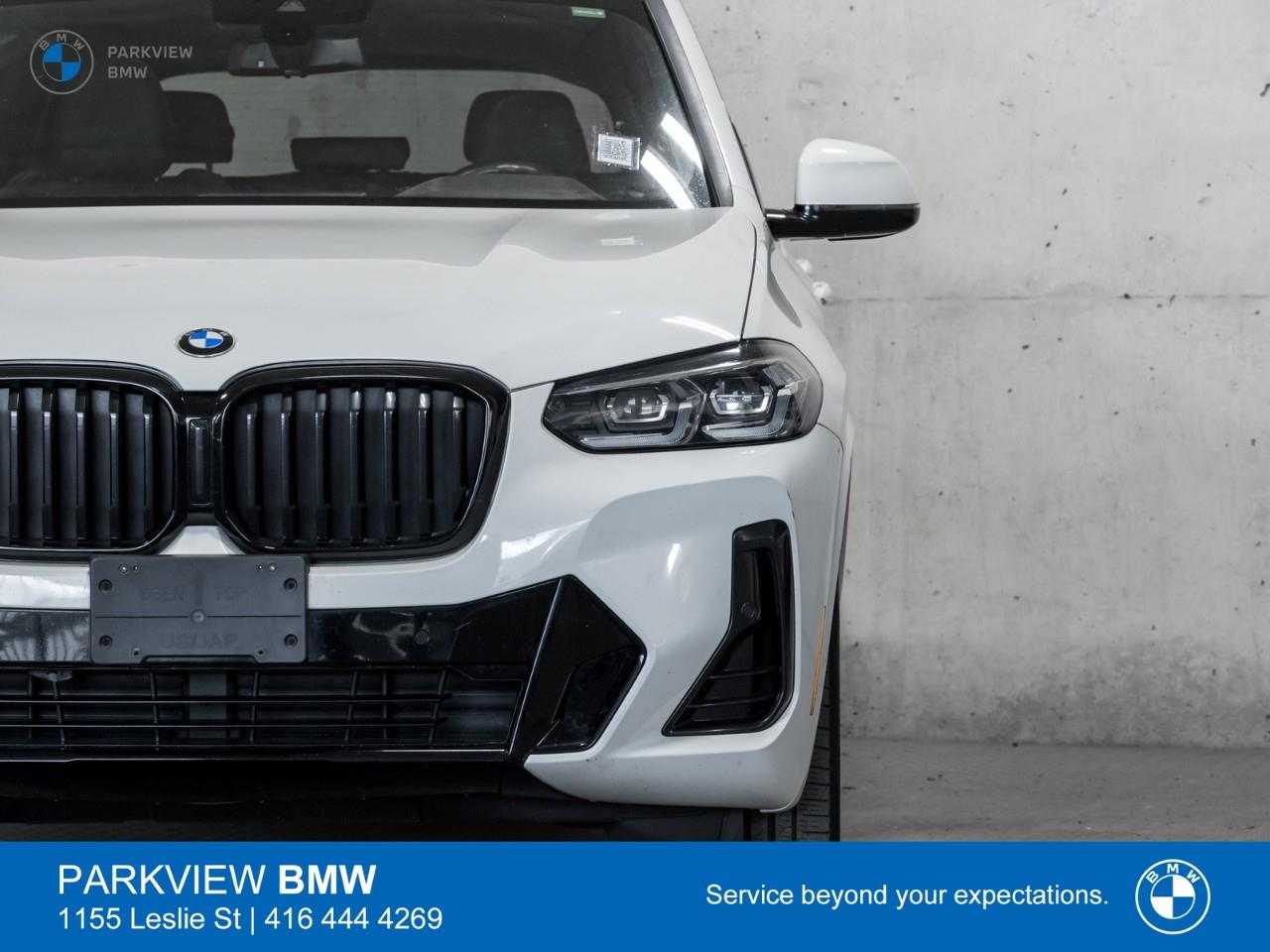 used 2022 BMW X3 car, priced at $41,772