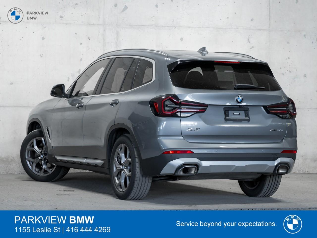 used 2023 BMW X3 car, priced at $44,992