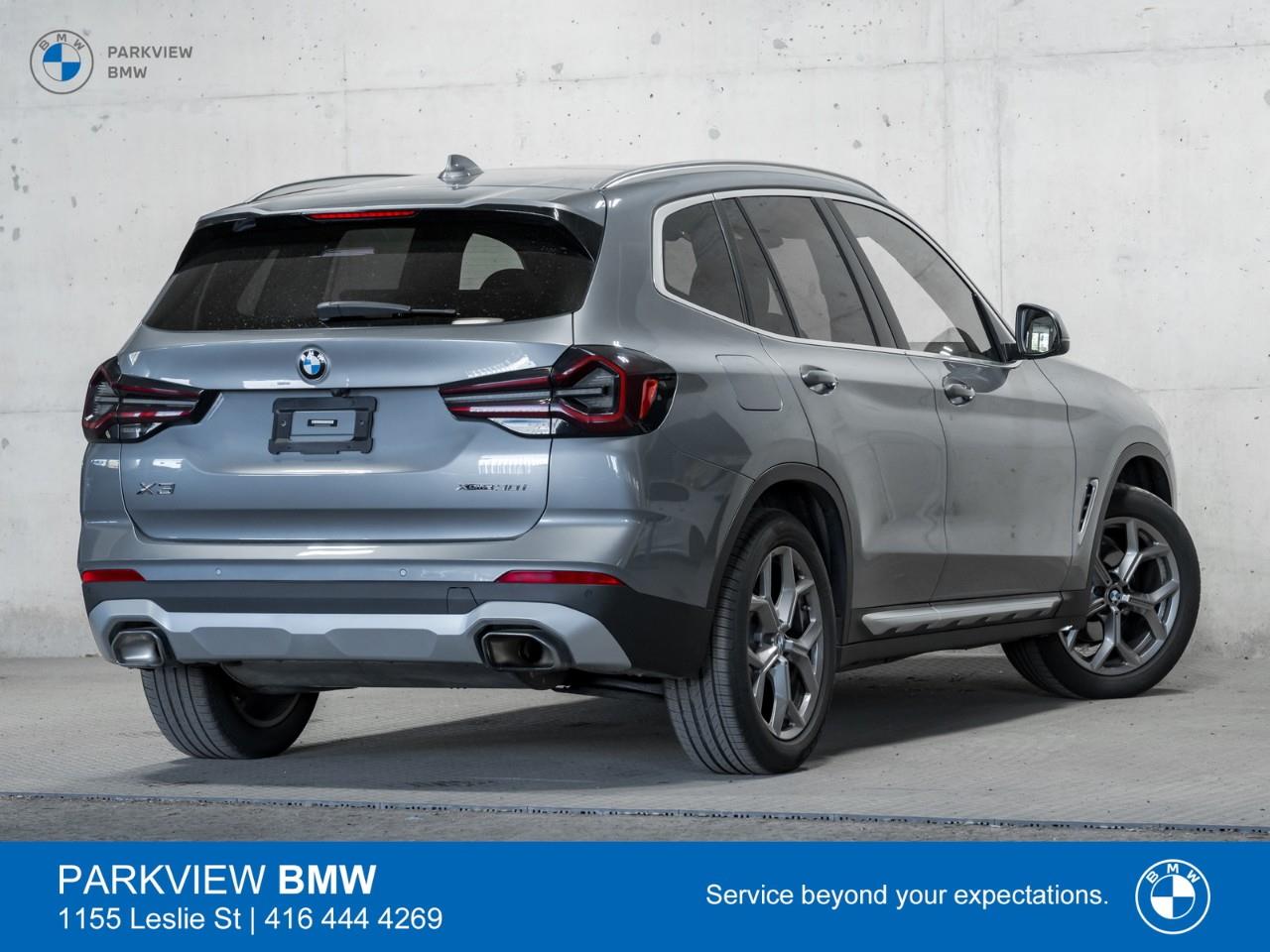 used 2023 BMW X3 car, priced at $44,992