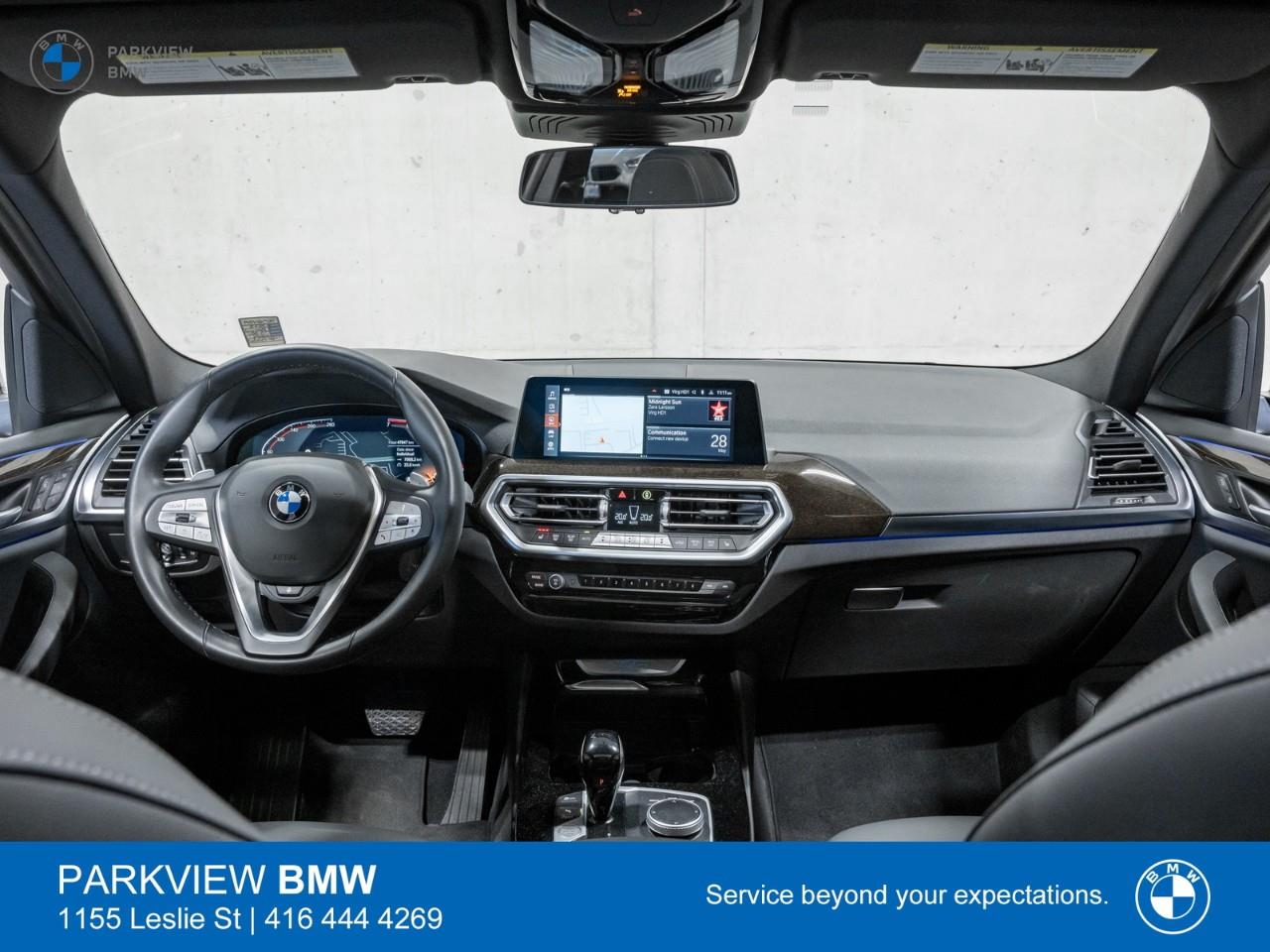 used 2023 BMW X3 car, priced at $44,992