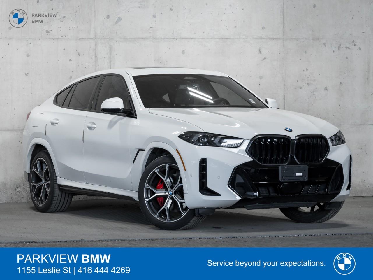 used 2024 BMW X6 car, priced at $82,588